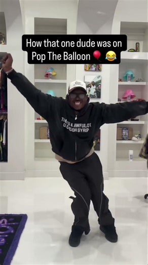 How that one dude was on pop the balloon challenge #dance #dougie #poptheballoon #shorts