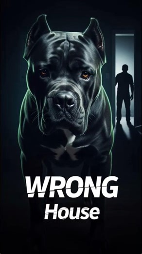 Cane Corso vs Intruder — He Didn’t Expect This 😳 #dog #dogs #shortsfeed