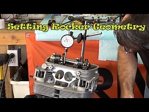 Setting Rocker Arm Geometry and Finding Push Rod Length