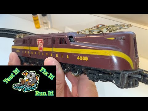 Test It! Fix It! Run It! HO Penn Line Pennsylvania Railroad PRR GG1 With Matching Passenger Cars