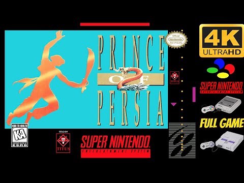 Prince of Persia 2: The Shadow and the Flame [SNES] Longplay Walkthrough Full Movie Game [4K60ᶠᵖˢ 🔴]