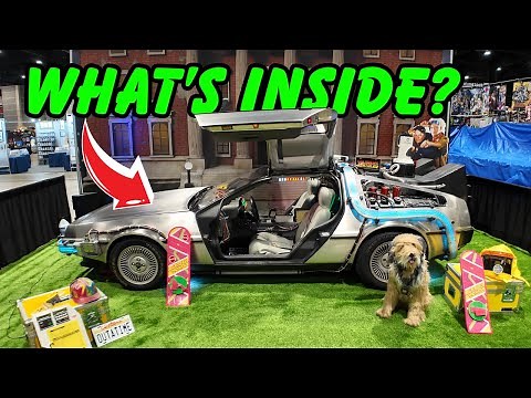 Ultimate DeLorean Time Machine Tour – How Every Prop Actually Works!
