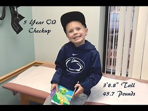 Caleb's 5-Year-Old Checkup