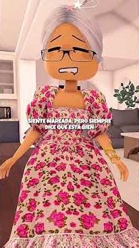 Mi abuela cuidó de mí 🌺💬 #roblox #berryavenue #brookhaven