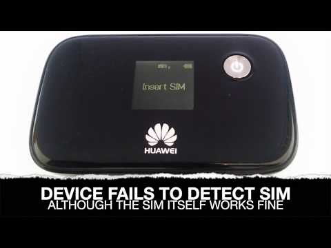 Huawei E5776 MIFI Sim Card Reader Connector Repair Solution - Fix Insert Sim Error Service