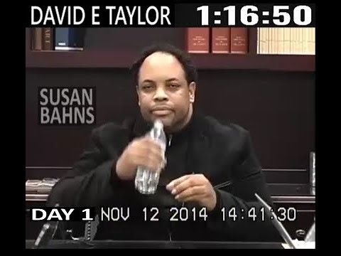 ✅David E Taylor Deposition Day 1 #18