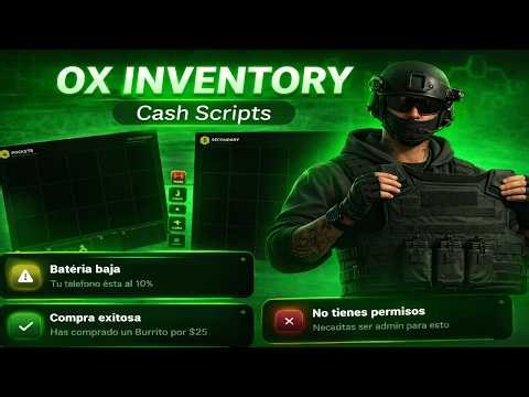 OX Inventory and OX LIB Pro UI | Redesign + Optimized | ESX/QBCore/QBox