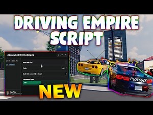 *NEW* Driving Empire Script (PASTEBIN 2025) ( AUTO JOB FARM , TELEPORT , STICK/FOLLOW )