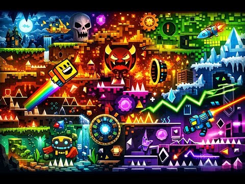 !LIVE! Playing GD randomizer!