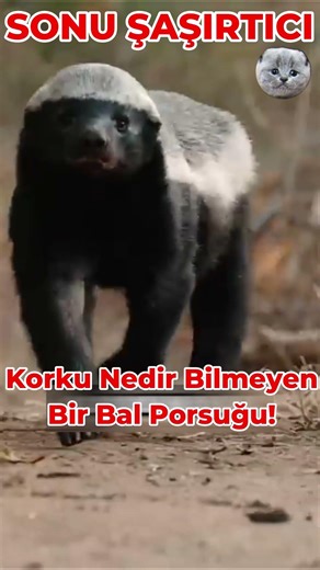 Sonu Şaşırtıcı! 😱 Bal Porsuğu ile Timsahın Savaşı 🐊🦡 #shorts