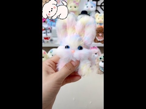 DIY Adorable Pipe Cleaner Colorful Bunny | Fluffy Rainbow Rabbit Tutorial