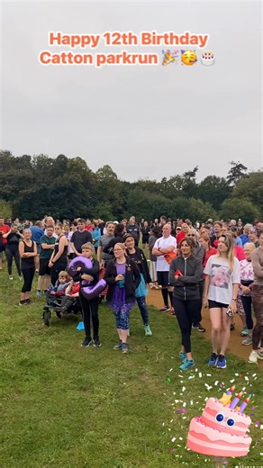 Happy 12th Birthday Catton parkrun 🎂🎉🥳🎊 | Catton parkrun