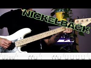 NICKELBACK - How You Remind Me [BASS COVER + TAB] 🎸 |LESSON|