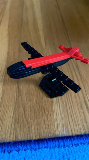 Lego airplane with stand (tutorial) #lego #plane #airplane #stand #aircraft #shorts
