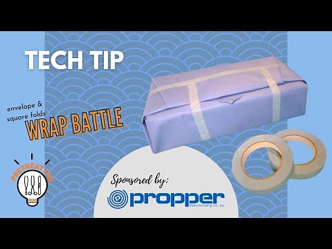 Wrap Battle: Envelope & Square Fold Wrapping Technique