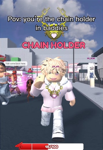 New Baddies Update in Roblox: Chain Holder POV