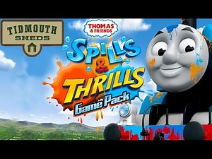 Thomas And Friends Spills & Thrills - Tidmouth Sheds - Kids Train Games