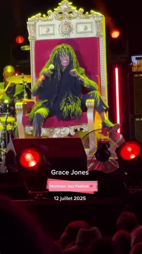 Grace Jones au Montreux Jazz Festival 2025