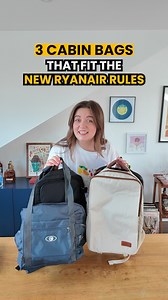 🎒 CHELSEA’S HONEST TRAVEL REVIEWS 🔌 on Instagram: "New Ryanair bag size?! Let’s see what’s on the market then… 🧳 Comment “BIGGER” and I will send you a DM with links to all of these bags! So, last week Ryanair announced that they will soon be increasing their small cabin baggage allowance to 40 x 30 x 20cm. That’s an increase of 5cm… YES 5CM GUYS 😱🤯😆 Joking aside, it does actually increase the overall size by 20% and now you’ll be able to take 24 litres of stuff with you - result 💪 So let
