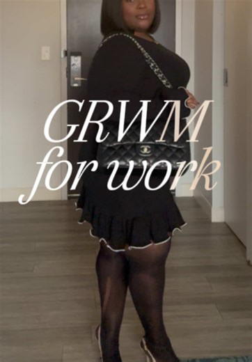 GRWM — I’m attending a conference for work in Albany, NY this week. Came to learn & serve looks on the side. ✨ #plussizefashion #corporatebaddie #ootd #grwm#CapCut
