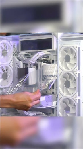 AMD 9800X3D & RX9070XT Gaming PC | THE WHITE REAPER #gaming #custompc #gamingpc #pcbuild