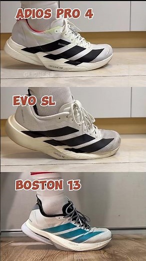 Which Adidas Adizero is the Softest? Adios Pro 4 vs Evo SL vs Boston 13 Comparison 🇺🇸