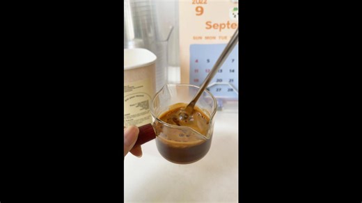 Making Coffee Latte Drink