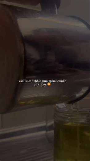 a glimpse of candle making ✨ #candles #candlemaking | Absolute candles