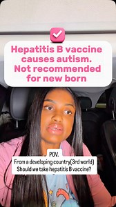 Hepatitis B vaccine is on the news and as a health care worker, i feel it’s important we talk about this. As developing countries, we often wait for recommendations from CDC to guide our own protocol but this time around, I think it is important to wait before we implement this new recommendation from CDC. #Hepatitis | Ezinne Ebebe
