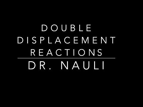Precipitation, Acid-Base, and Redox Reactions