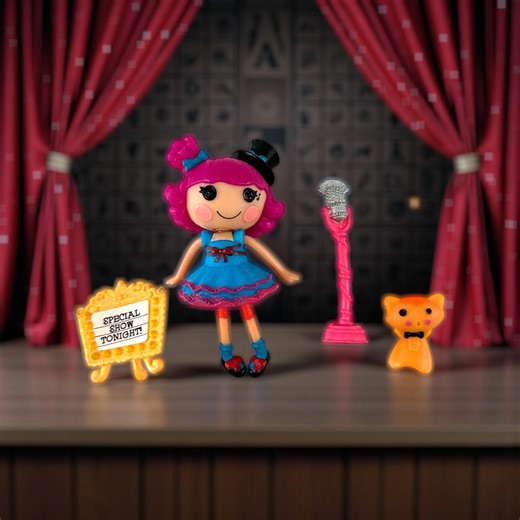Rare MGA Mini Lalaloopsy Harmony B Sharp 3" Mini Doll With Cat Pet and Accessories. Not a Complete Set. - Etsy