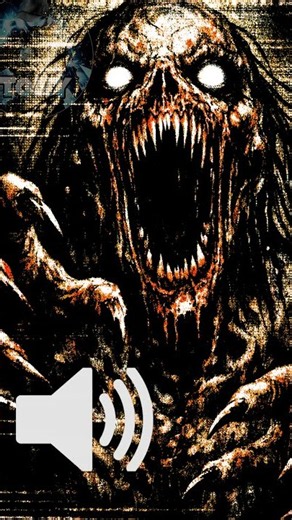 screaming monster - sound effect / creepy sound #shorts #sound
