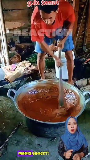KEAHLIAN TINGKAT DEWA! PROSES GULA CAIR JADI KRISTAL SEMUT ✨🍯 #Shorts