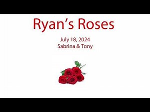 Ryan’s Roses - The Naked Picture - Sabrina (July 18, 2024)