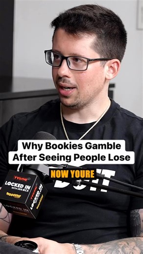 This bookie tells the truth about why they gamble, even after seeing people lose #ianbick #LockedIn #fyp #gambling #bookie #bet | Ian Bick
