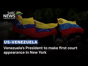Venezuela's President to make first court appearance in New York