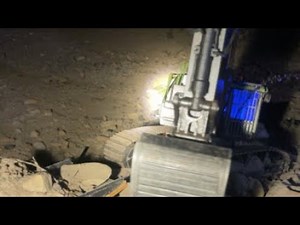 RC Máy xúc đất cho xe tải chạy san lấp đang phát trực tiếp!