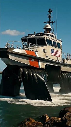 Patrol Boat Converts to High-Speed Hovercraft