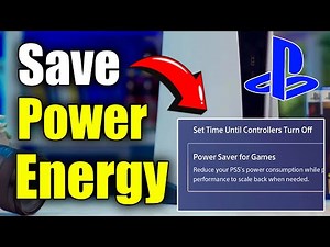 How to Save POWER & Money Playing Games on PS5 using Energy Saving Setting (Best Method)