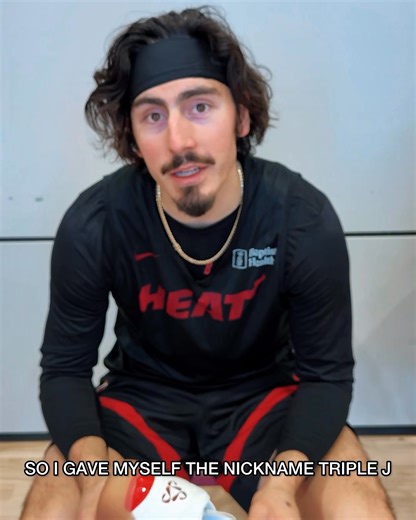 Did y’all know the birthday boy recently got his own Jordan logo?? We asked him about the design process a little while ago and here’s what he had to say | Miami Heat