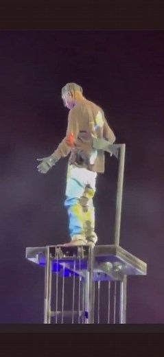 1.1M views · 12K reactions | bruh not Travis doing the robot dance while his fans are being resuscitated nearby | Kanye West lyrics posted randomly | Facebook