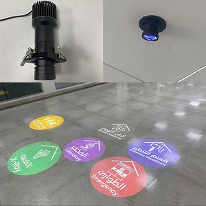 [Hot Item] Anti Trampling Wayfinding Directional Sign LED Projector Light in Public Area