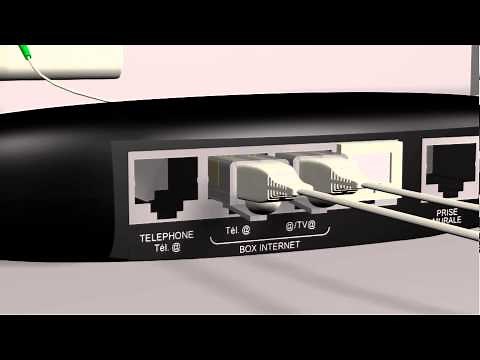 Raccordement d'une Box Fibre à la Prise Box Universelle