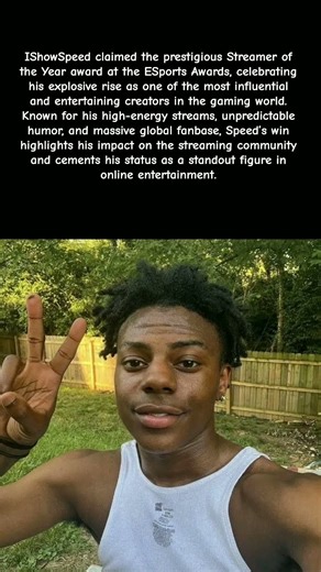 NO WAY IShowSpeed Really Won THIS Award?!#shorts