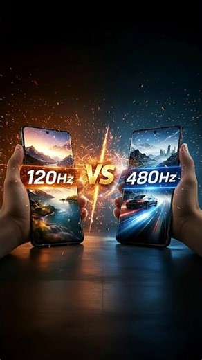 Refresh Rate vs Touch Sampling Rate ⚡️ Full Comparison #shorts #ltpo #ltps