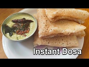 Instant Dosa recipe| easy break fast | easy dosa | no soaking ,no grinding | crispy Dosa