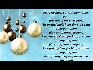 Jackson 5 - The Little Drummer Boy (Lyrics)