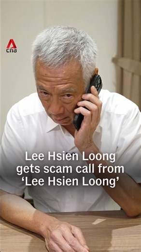SM Lee Hsien Loong stars in anti-scam video call featuring himself