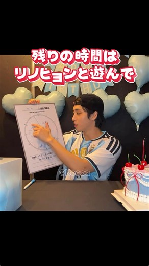 誕生日もリノヒョンと遊びたい(？)ハンジソン