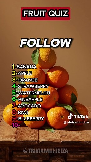 Healthy Fruit Quiz: Test Your Knowledge on Fruits